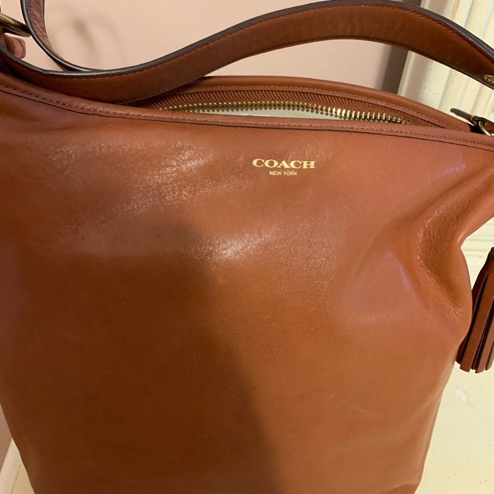 Like new, authentic coach duffle